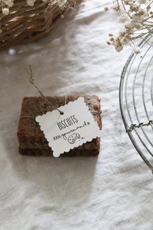 Image of Etiquette pour sachet de gourmandises