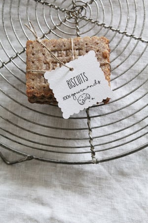 Image of Etiquette pour sachet de gourmandises