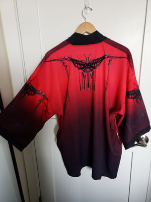 Image of crimson rain haori jacket