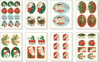 Image 2 of Cavallini & Co. Christmas Sticker Set, Assorted