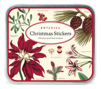 Image 1 of Cavallini & Co. Christmas Botanical Assorted Sticker Set