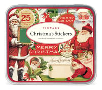 Image 1 of Cavallini & Co. Vintage Christmas Assorted Sticker Set