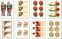 Image 2 of Cavallini & Co. Vintage Christmas Assorted Sticker Set