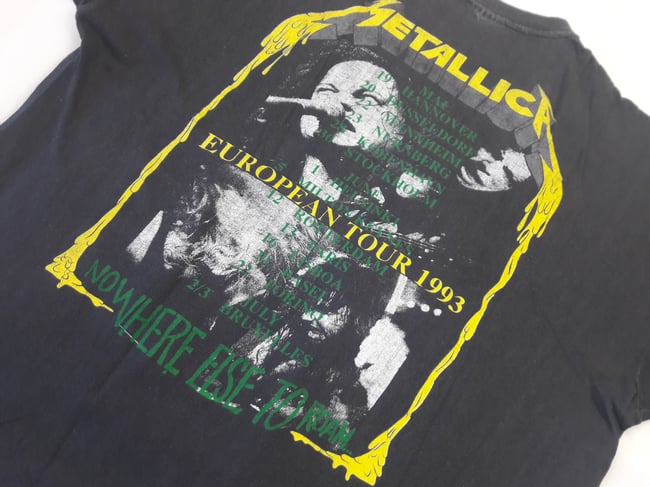 1993 Metallica Tour T-Shirt