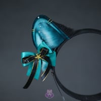 Image 2 of Galaxy Turquoise Tiger Ears 