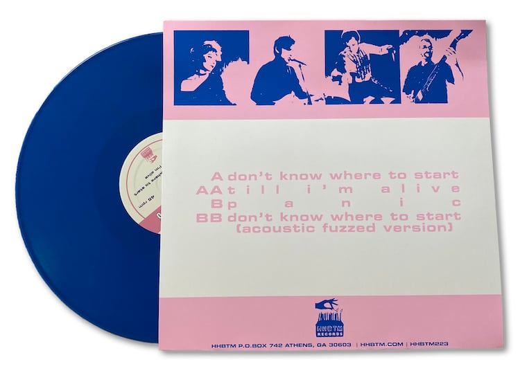 Don’t Know Where To Start -  4 track 12-inch coloured vinyl with screen printed sleeve