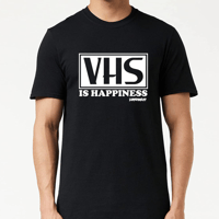 VHS Is Happiness T-Shirt (Lunchmeat Exclusive)