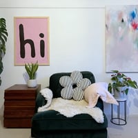 Image 3 of Hi Poster - Pink