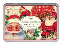 Image 1 of Cavallini & Co. Vintage Christmas Glittered Gift Tag Set​​