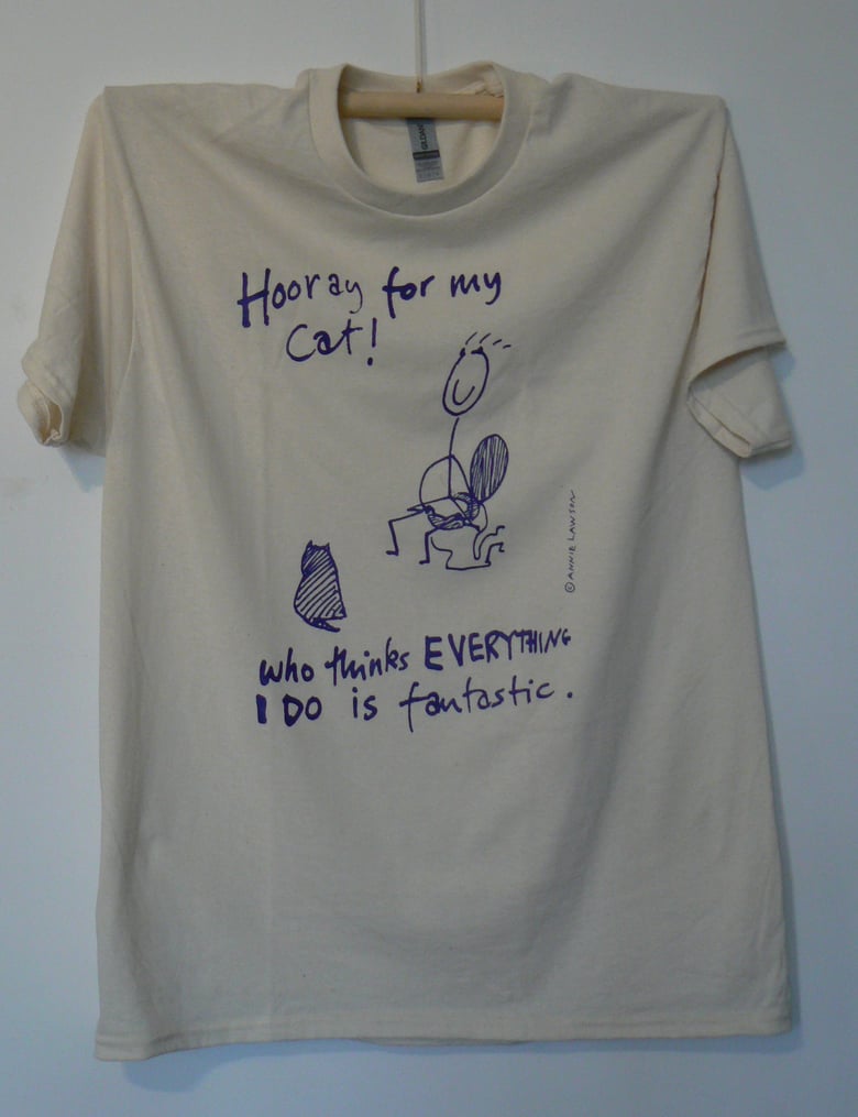 Image of 'Hooray for my Cat' t-shirt