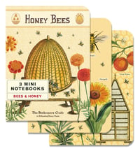 Image 1 of Cavallini & Co. Bees & Honey Mini Notebook Set