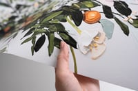 Image 2 of SPRING FLOWERS AND ORANGES - GICLÉE PRINT