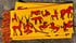 Gundestrup Cauldron Scarf - Yellow and Red Image 2