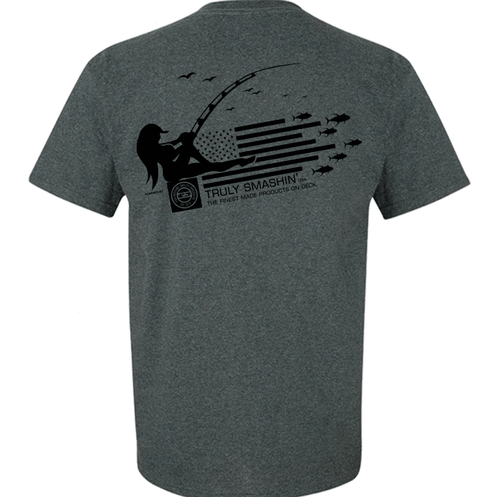 Image of Truly Smashin' X Tee (black heather)