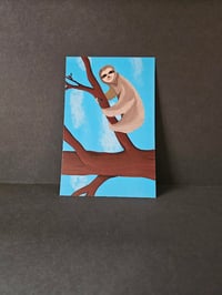 Image 2 of Hanging sloth