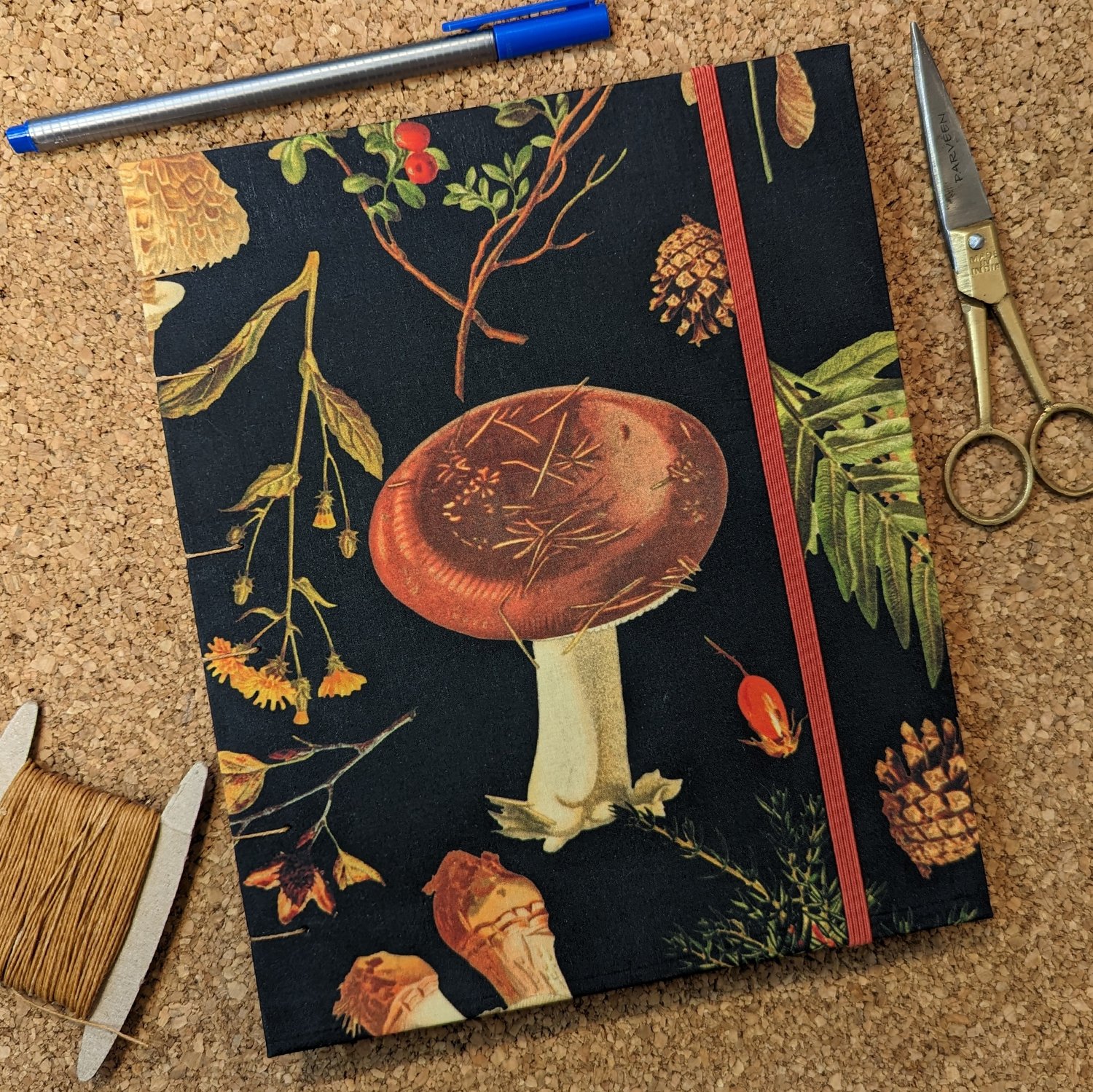 Image of Mushroom and Forest Dot Grid Journal