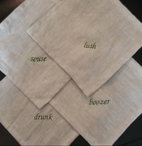 Image 1 of Alcoholic Cocktail Napkins 