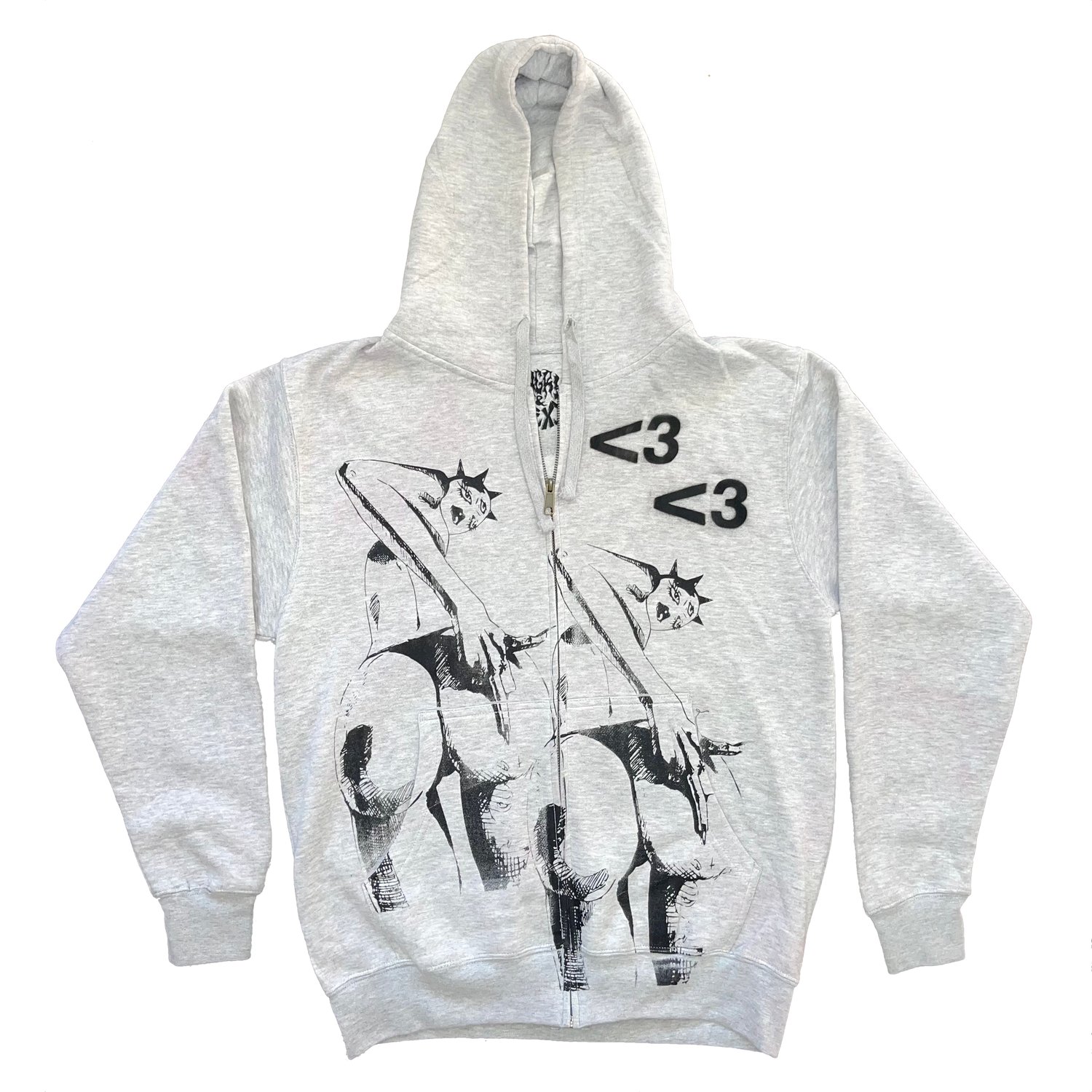 booty finger hoodie (M)