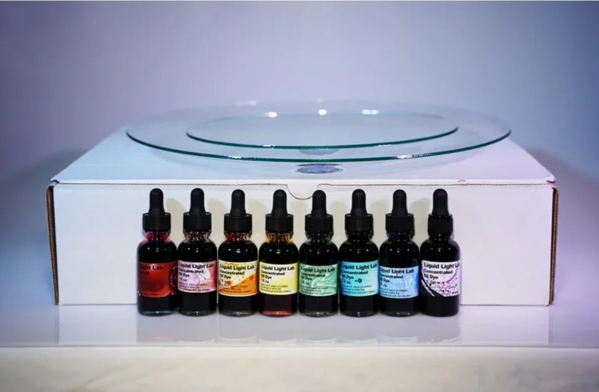 Liquid Light Lab — Custom Glass & Oil Dye Set for Liquid Light Shows