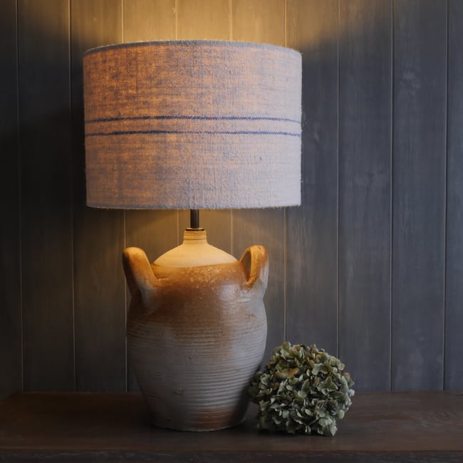 Antique Oil Pot Lamp Base - 771