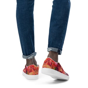 Image of "Spectacle" Men’s slip-on canvas shoes