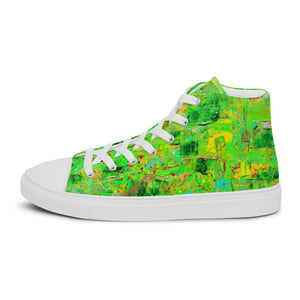 Image of "Moss" Men’s high top canvas shoes 