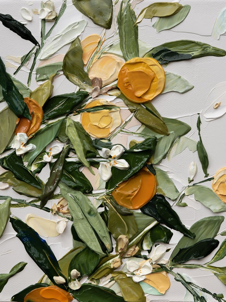 Image of ORANGE BRANCHES- GICLÉE PRINT