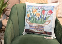 Image 2 of Spring Flowers Cushion