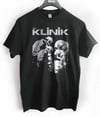 klinik band t shirt Belgian Industrial electro synth
