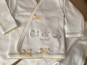 Image of Baby outfit set bunny design unisex newborn 