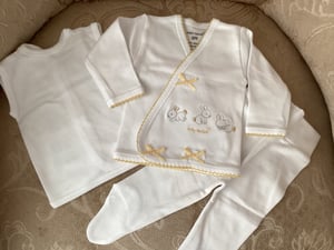 Image of Baby outfit set bunny design unisex newborn 