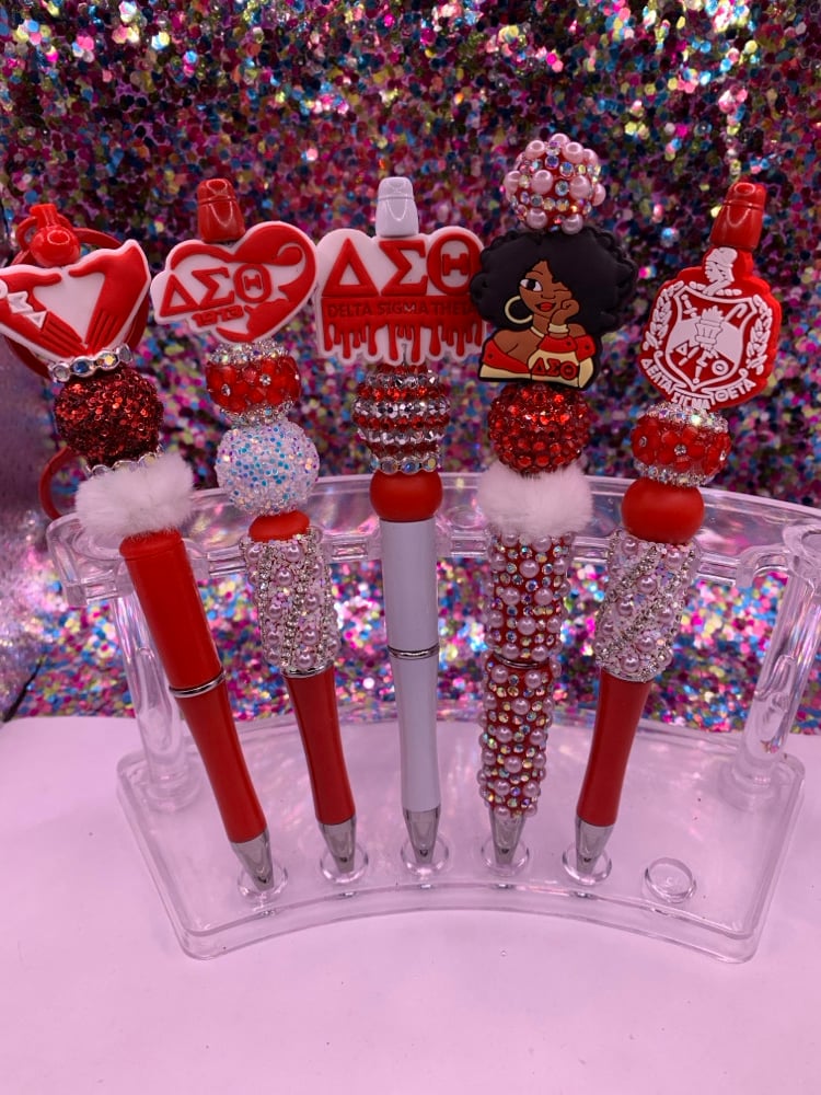 Image of Red College Diva Pen 