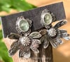 Calyx Collection ~ Mint Kyanite Ear Posts & Ear Jackets, Sterling Silver and Gemstone Ear Jackets