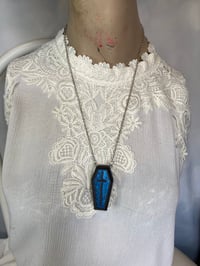 Image 3 of Protection Coffin Gris Gris Necklace by Ugly Shyla
