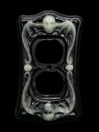 Image 4 of Light Switch Plate/Wall Plug Plate- Black and Glow