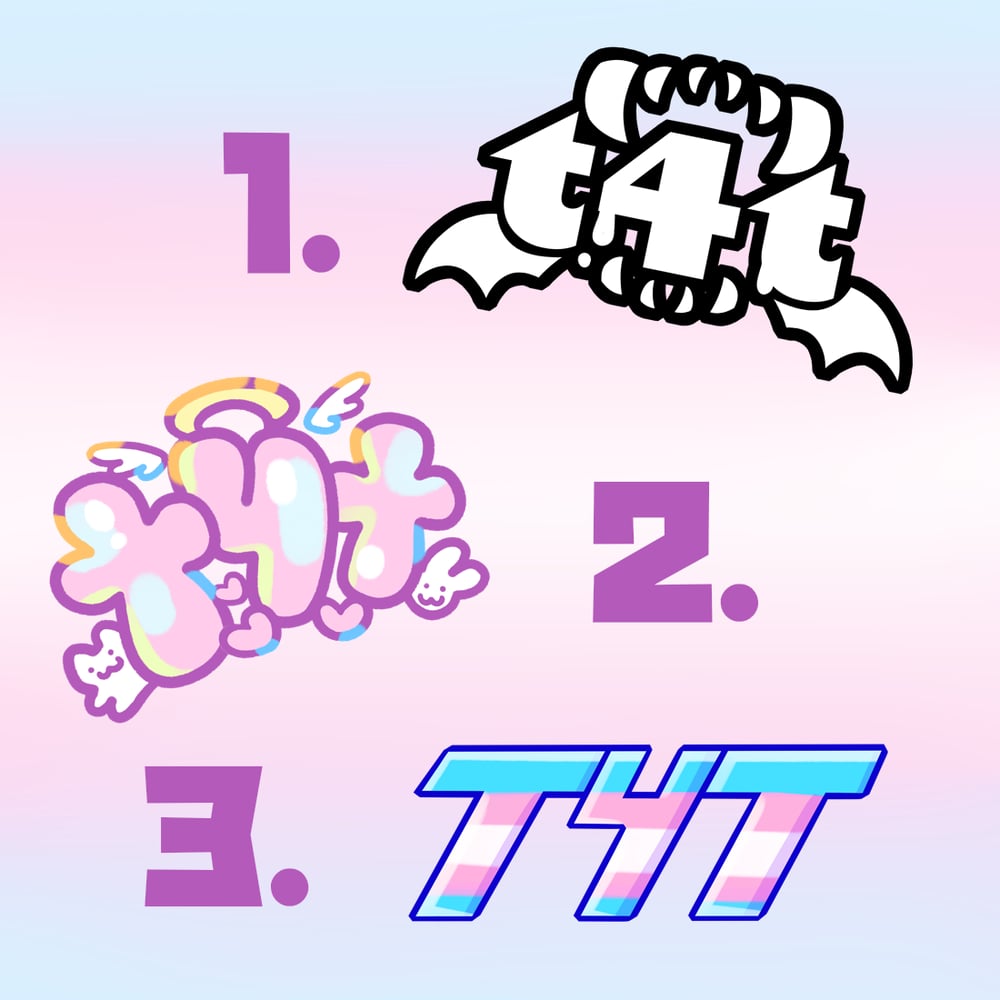 Image of T4T Stickers