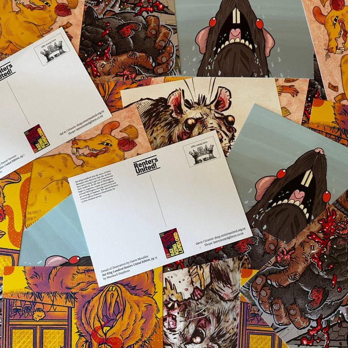Image of the Rat King Landlord Postcards