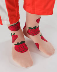 Baggu - Strawberry Socks