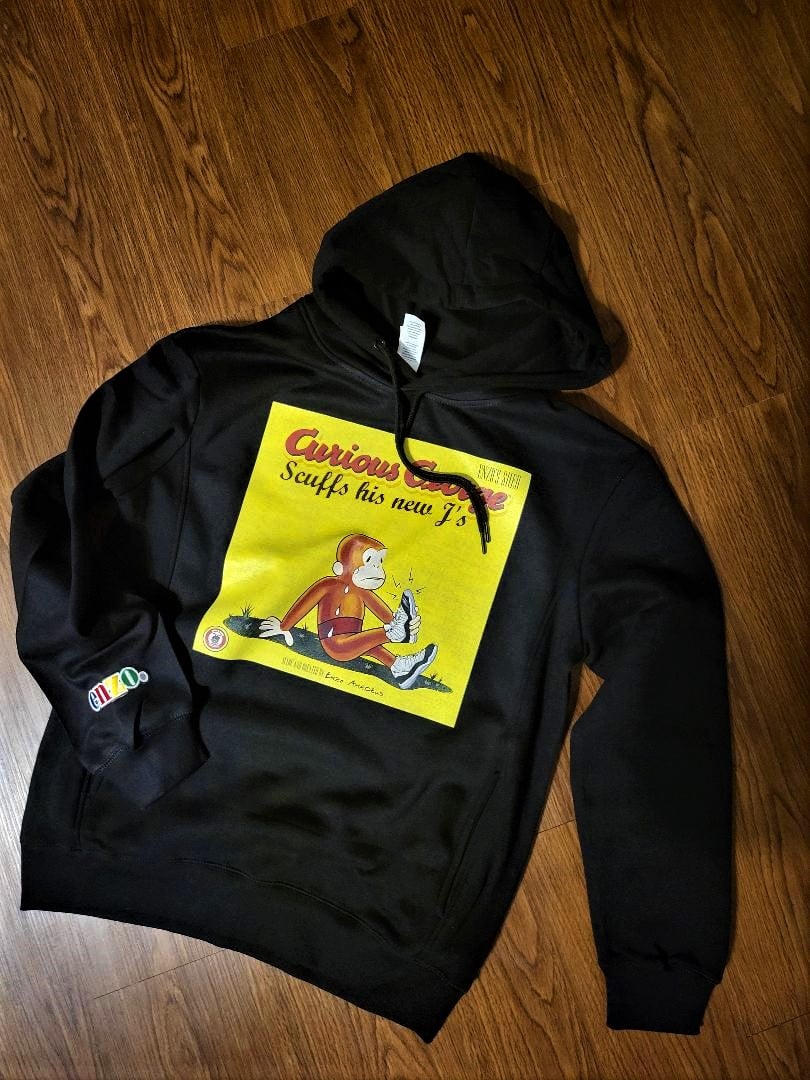 Image of Enzo's Shed Curious George Hoodie