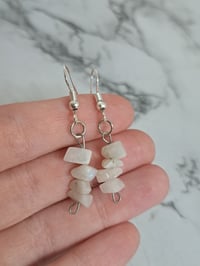 Image 4 of Moonstone Dangle Earrings