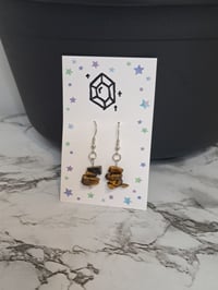 Image 5 of Tigers Eye Dangle Earrings