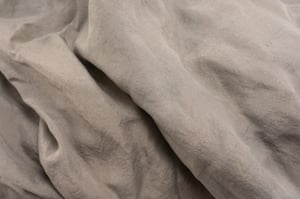 Large Eco-Dyed Silk Scarf - "Soft Sage"