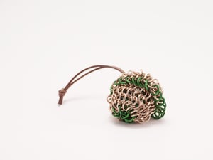 Chainmail "D20 Sack" Dice Bag - Green