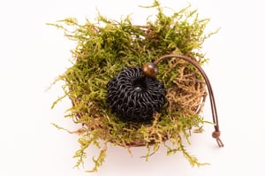 Chainmail "D20 Sack" Dice Bag - Matte Black