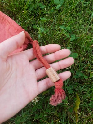 "Smorangey" - Naturally Dyed Yoga Mat Bag