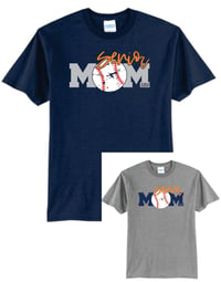 Image 1 of Senior Baseball Mom Tee