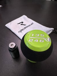 Image 1 of Raceseng Stratos Shift Knob - Neon Yellow [04+ STI / 15+ WRX]