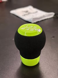 Image 2 of Raceseng Stratos Shift Knob - Neon Yellow [04+ STI / 15+ WRX]