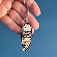 Image 1 of Barn Owl Keychain