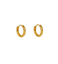 Image 1 of Medium Huggie Hoop Earring